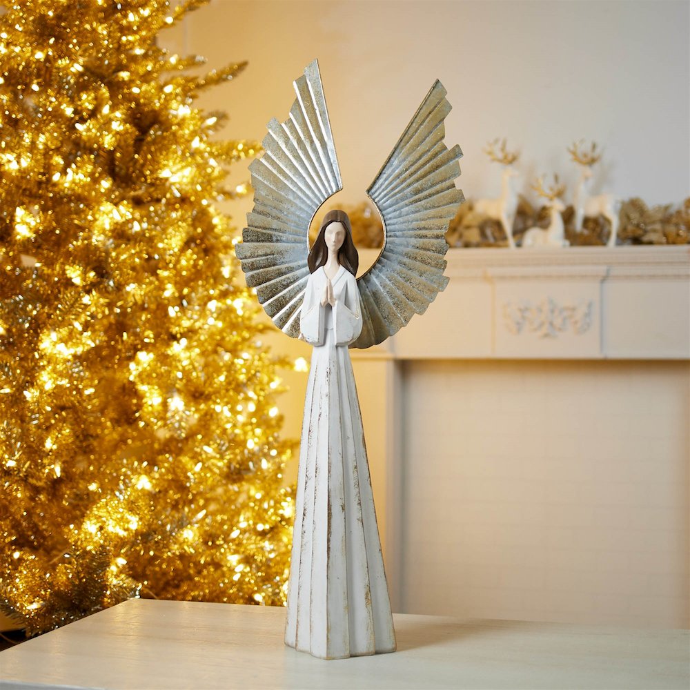 Holiday Angel Statue 36"H. Picture 2