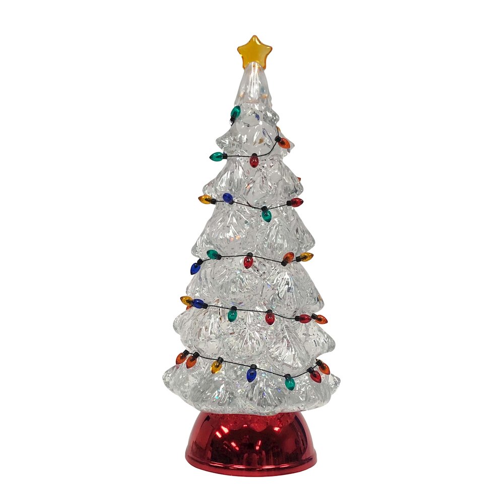 LED Christmas Tree with Holiday Lights 11.5"H. Picture 3