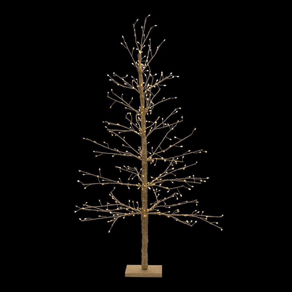 Gold LED Twig Tree 48"H. Picture 3