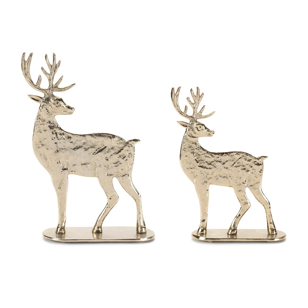 Metal Deer Decor (Set of 2). Picture 1