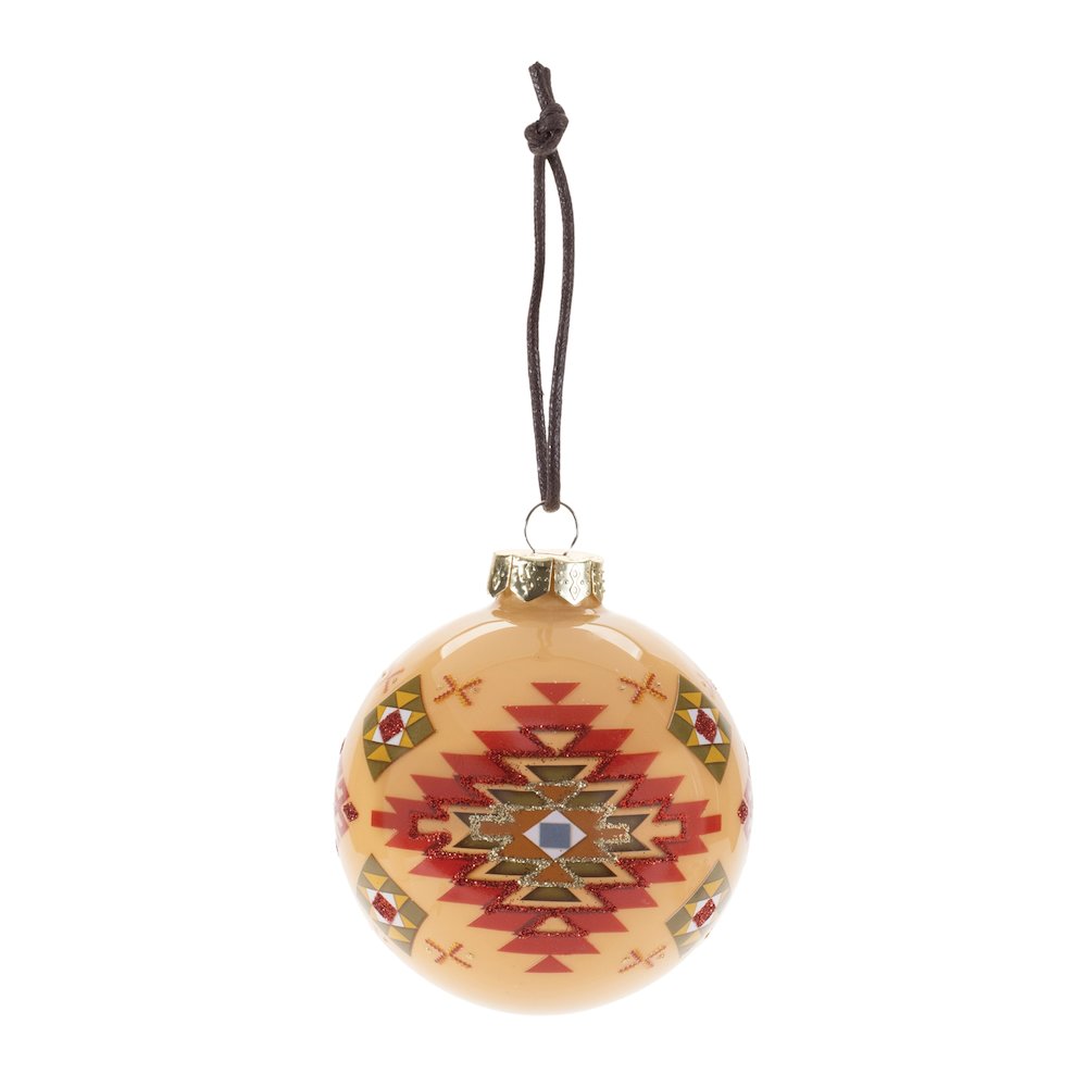 Western Glass Ball Ornament (Set of 6). Picture 2