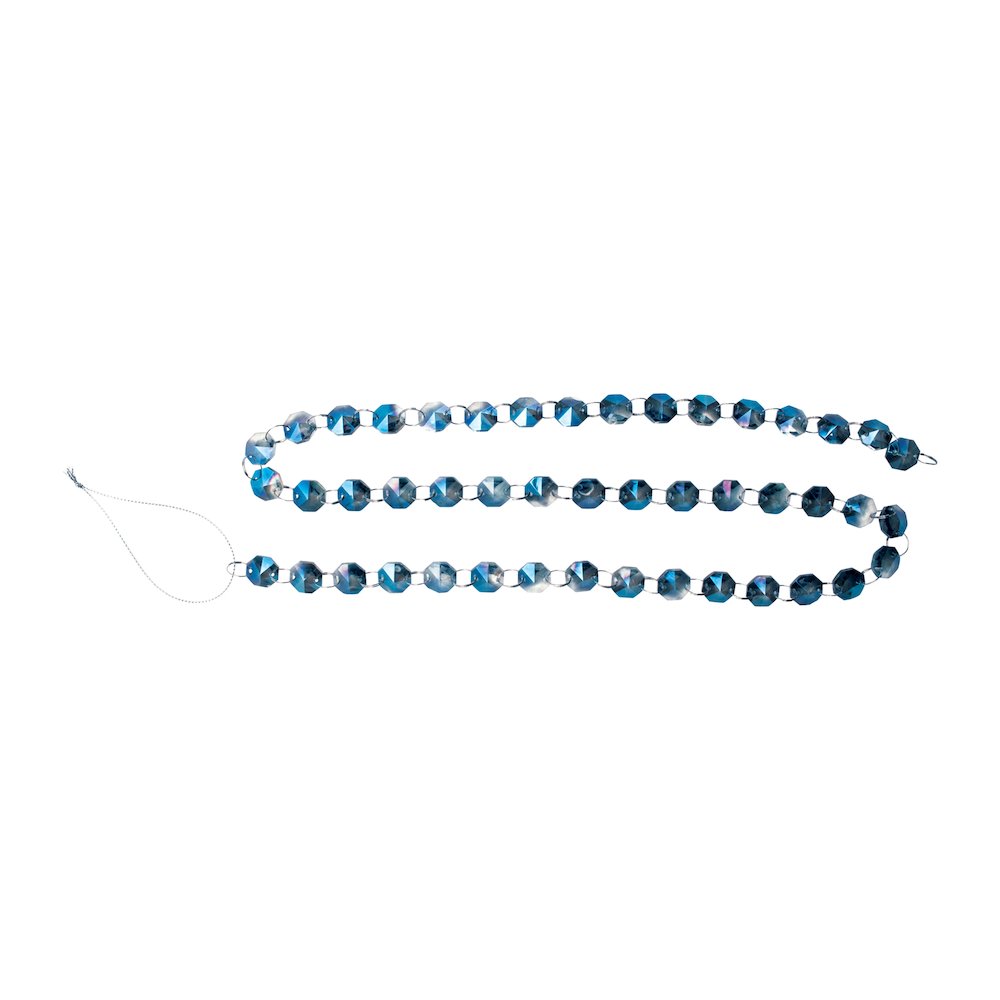 Iridescent Glass Jewel Garland (Set of 2). Picture 1
