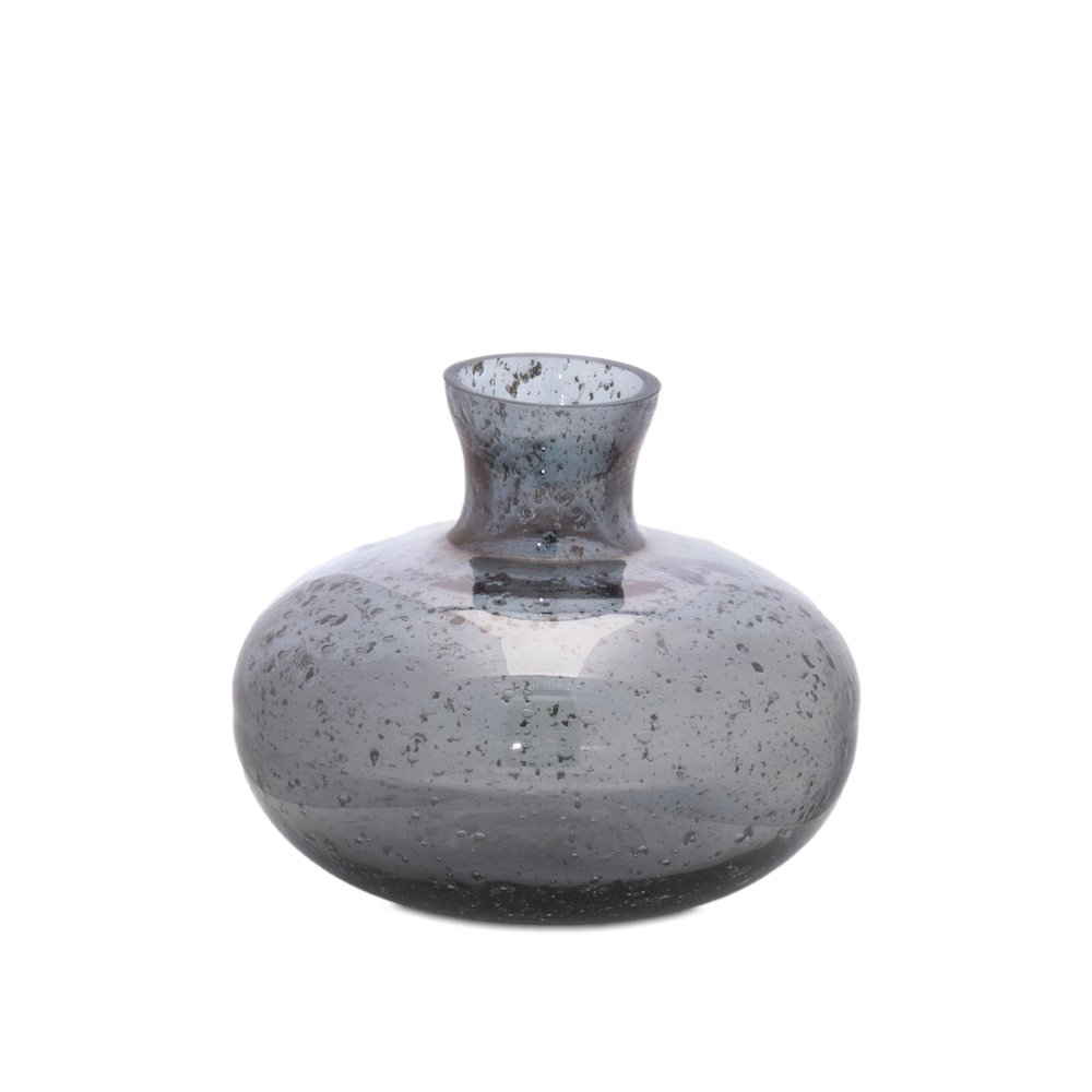 Bubbled Glass Bud Vase (Set of 3). Picture 4