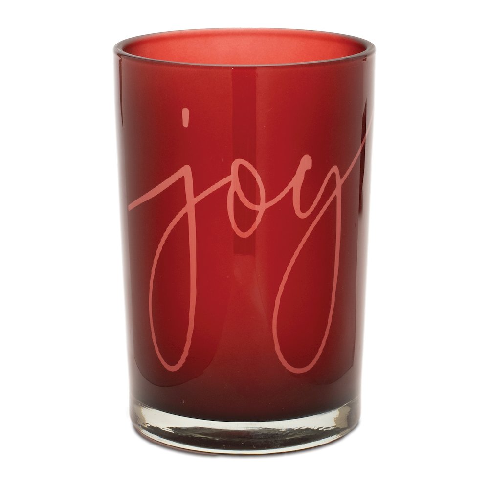Joy Glass Votive Holder (Set of 2). Picture 3