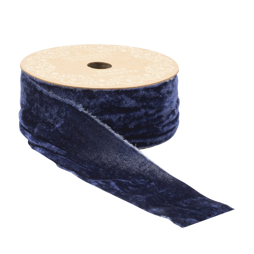 Fringed Velvet Ribbon 2" x 10 Yds.. Picture 2