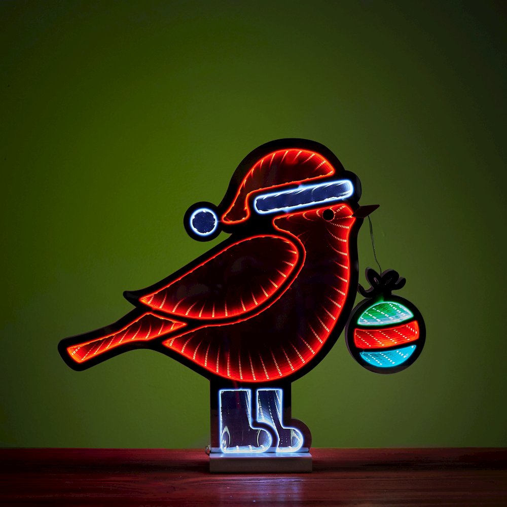 Holiday Cardinal Bird Ekkolight 15.75"H. Picture 2