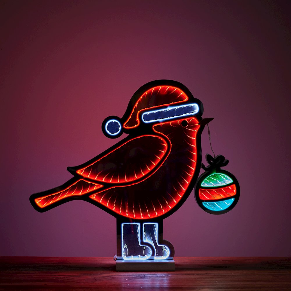 Holiday Cardinal Bird Ekkolight 15.75"H. Picture 4