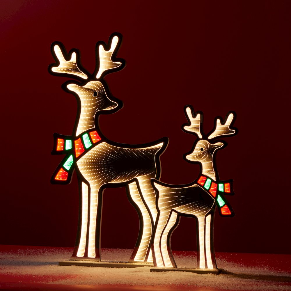 Deer with Scarf Ekkolight 33"H. Picture 4