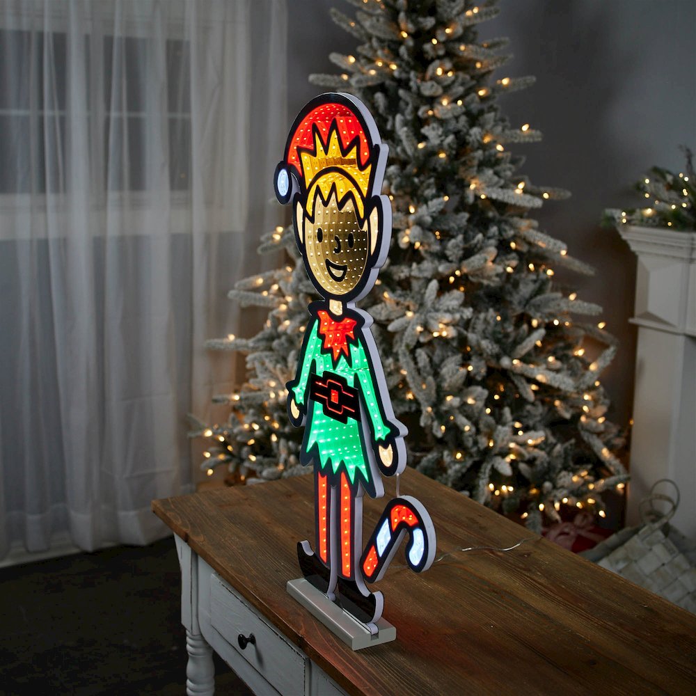 Holiday Elf Ekkolight 29"H. Picture 3