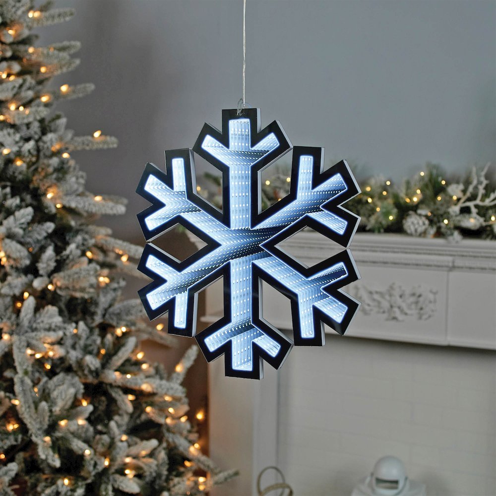 Holiday Snowflake Ekkolight 15.75"H. Picture 2
