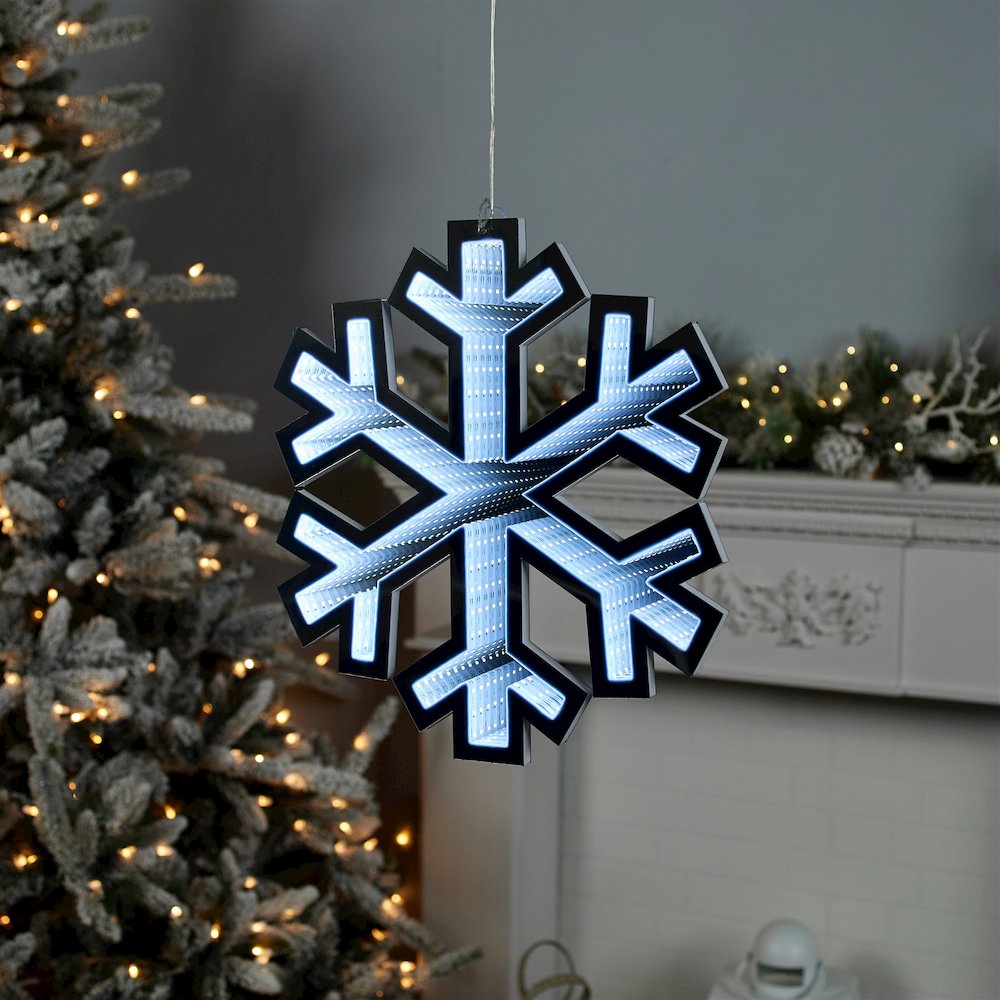 Holiday Snowflake Ekkolight 15.75"H. Picture 4