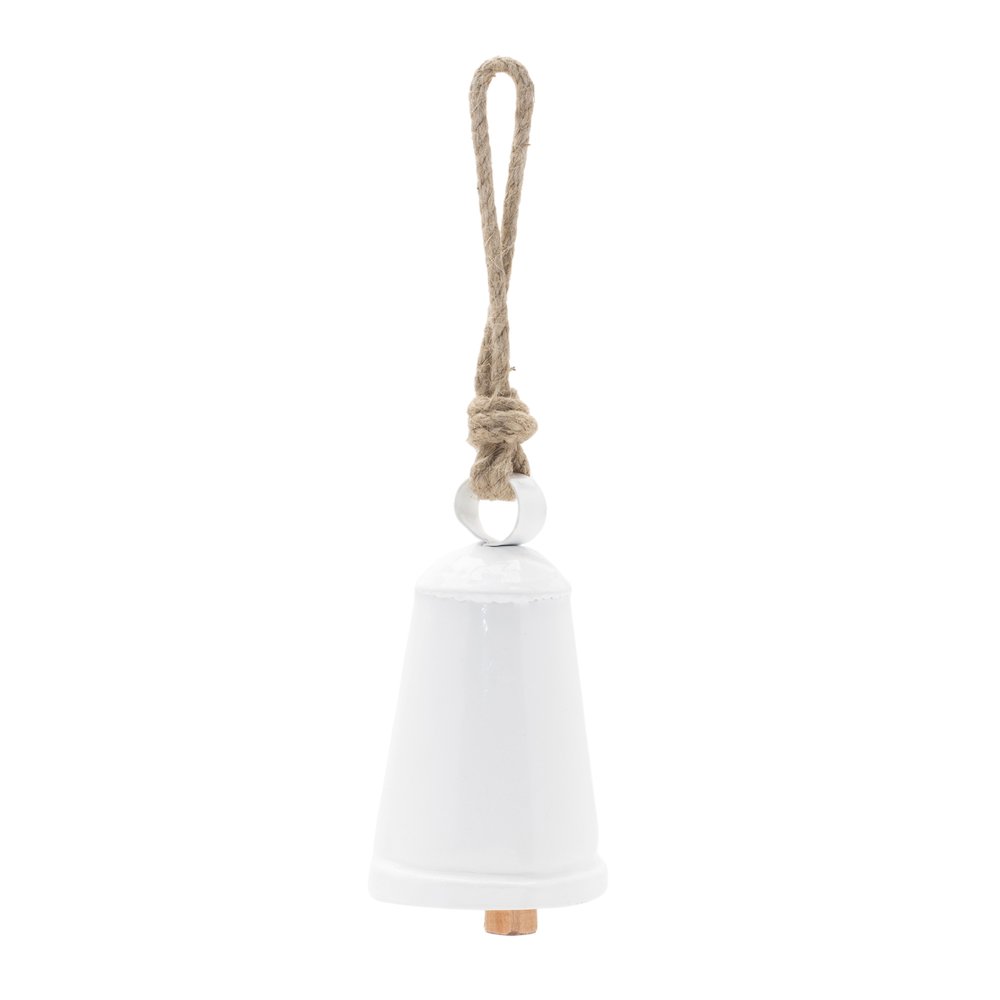 Rustic Metal Bell Ornament (Set of 8). Picture 2