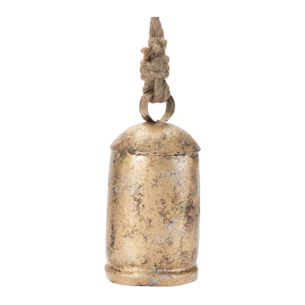 Distressed Metal Bell Ornament (Set of 2). Picture 4