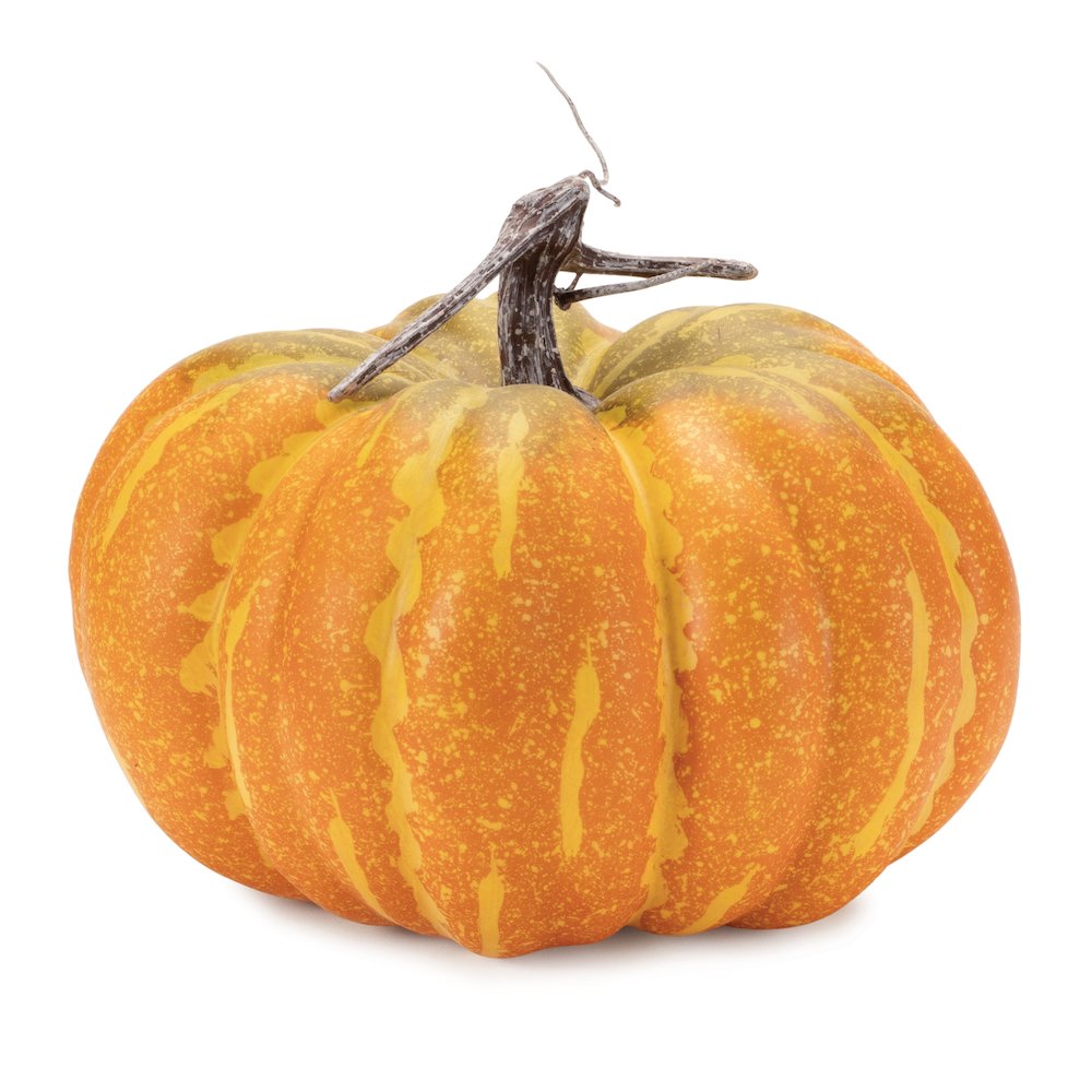 Foam Pumpkin Decor (Set of 2). Picture 1
