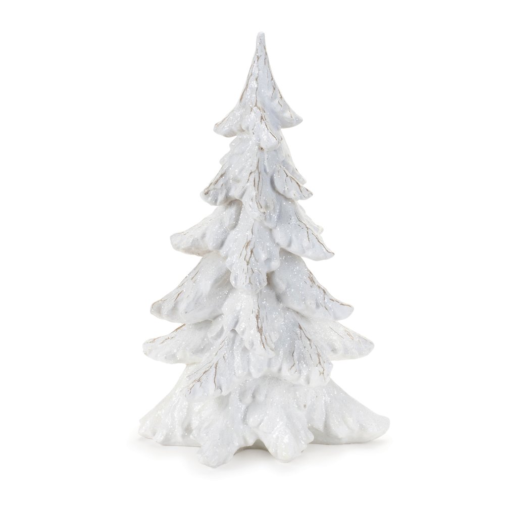 Glittered Pine Tree (Set of 3). Picture 3