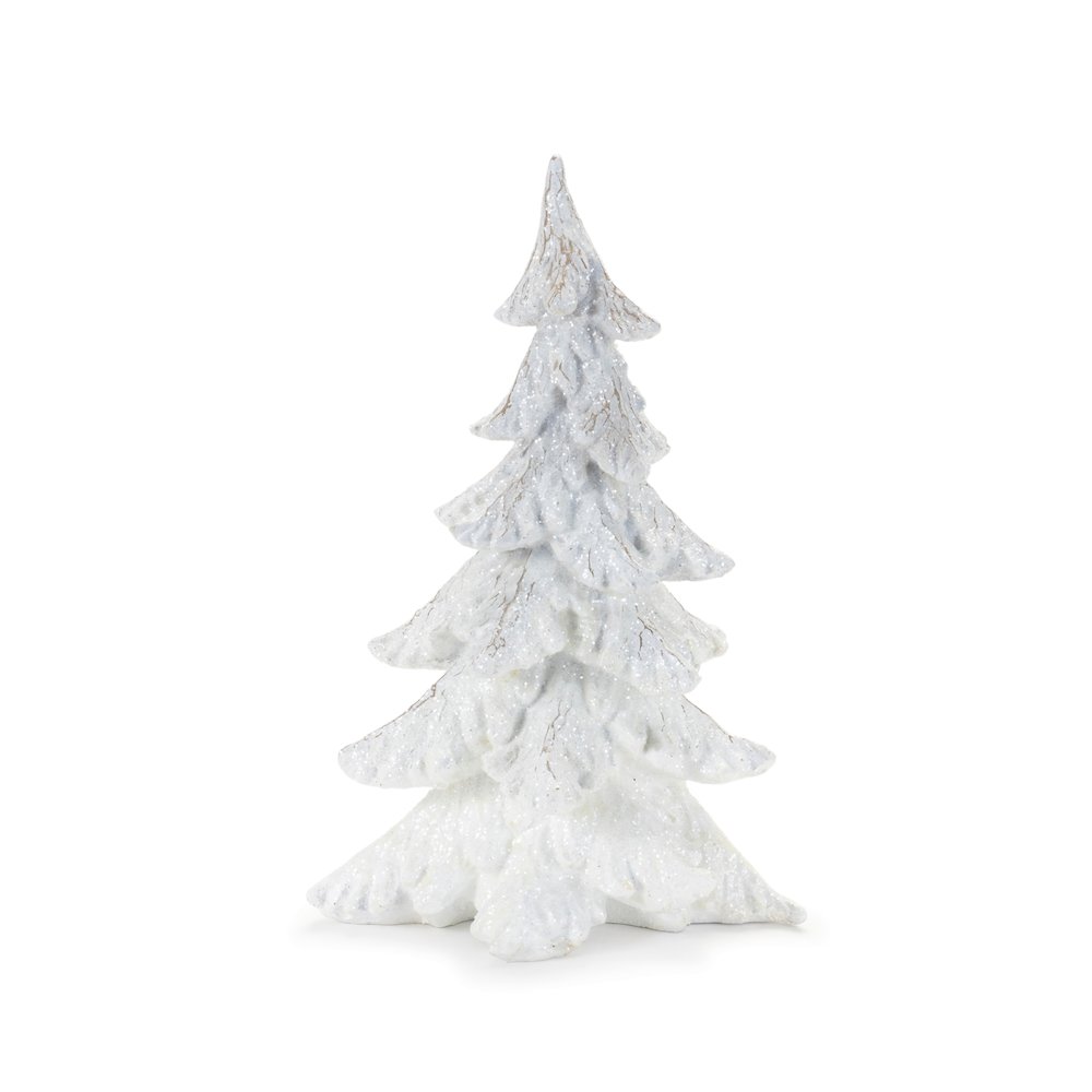 Glittered Pine Tree (Set of 3). Picture 4