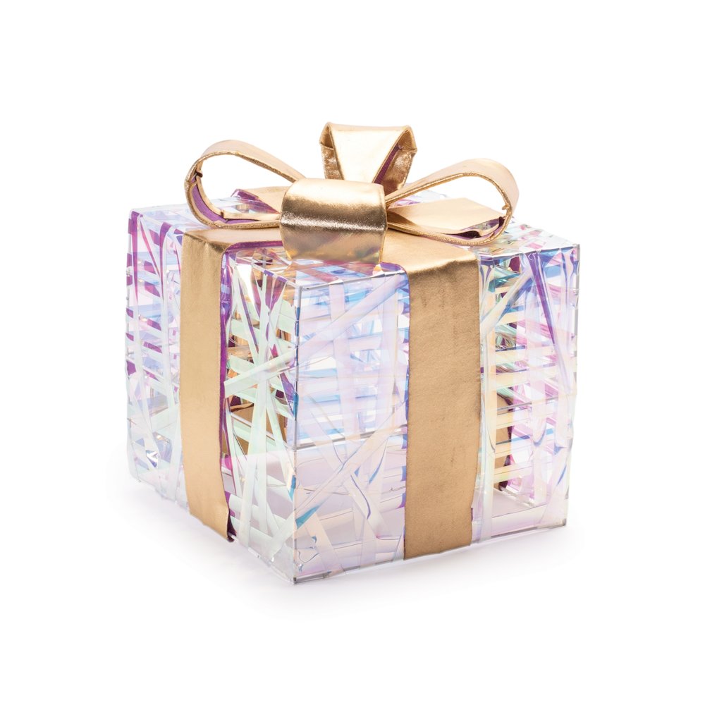 LED Woven Packages with Bow (Set of 3). Picture 4