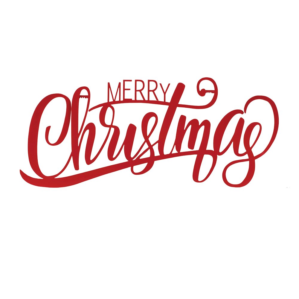 Merry Christmas Wall Sign. Picture 1