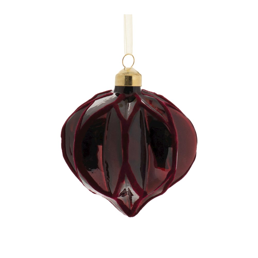 Velvet Glass Ornament (Set of 6). Picture 5