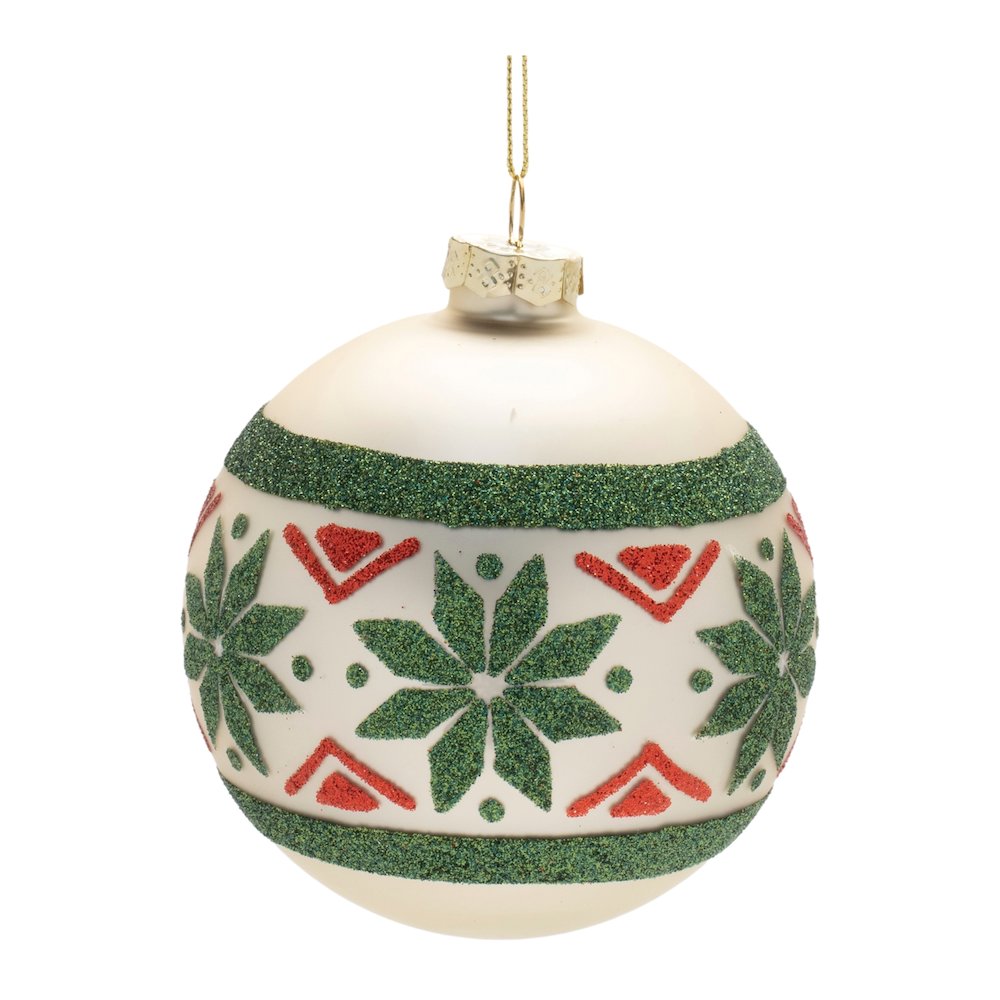 Nordic Glass Ball Ornament (Set of 6). Picture 1