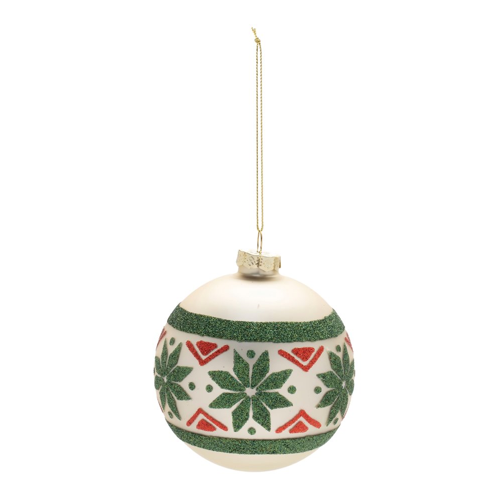 Nordic Glass Ball Ornament (Set of 6). Picture 2