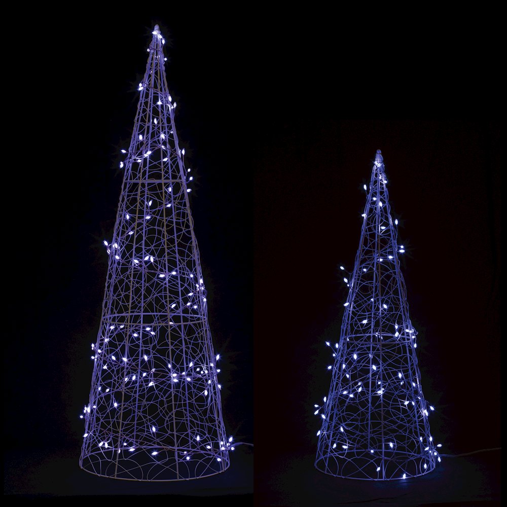 Multicolor LED Tree (Set of 2). Picture 8