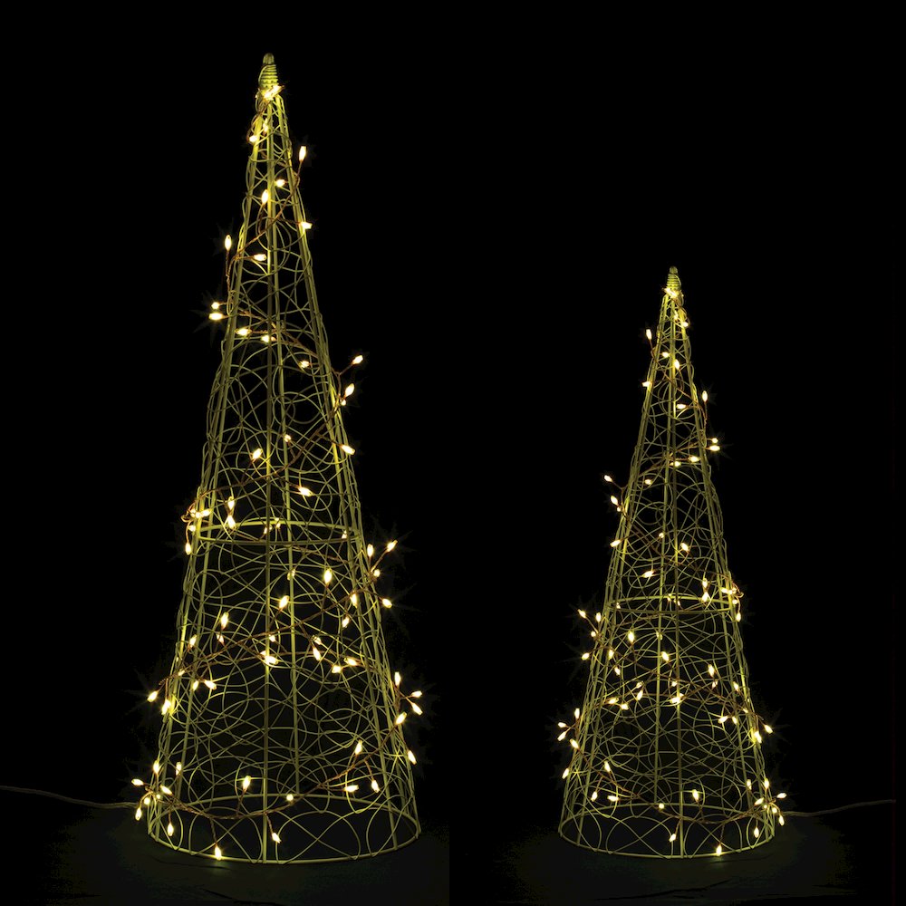 Multicolor LED Tree (Set of 2). Picture 9