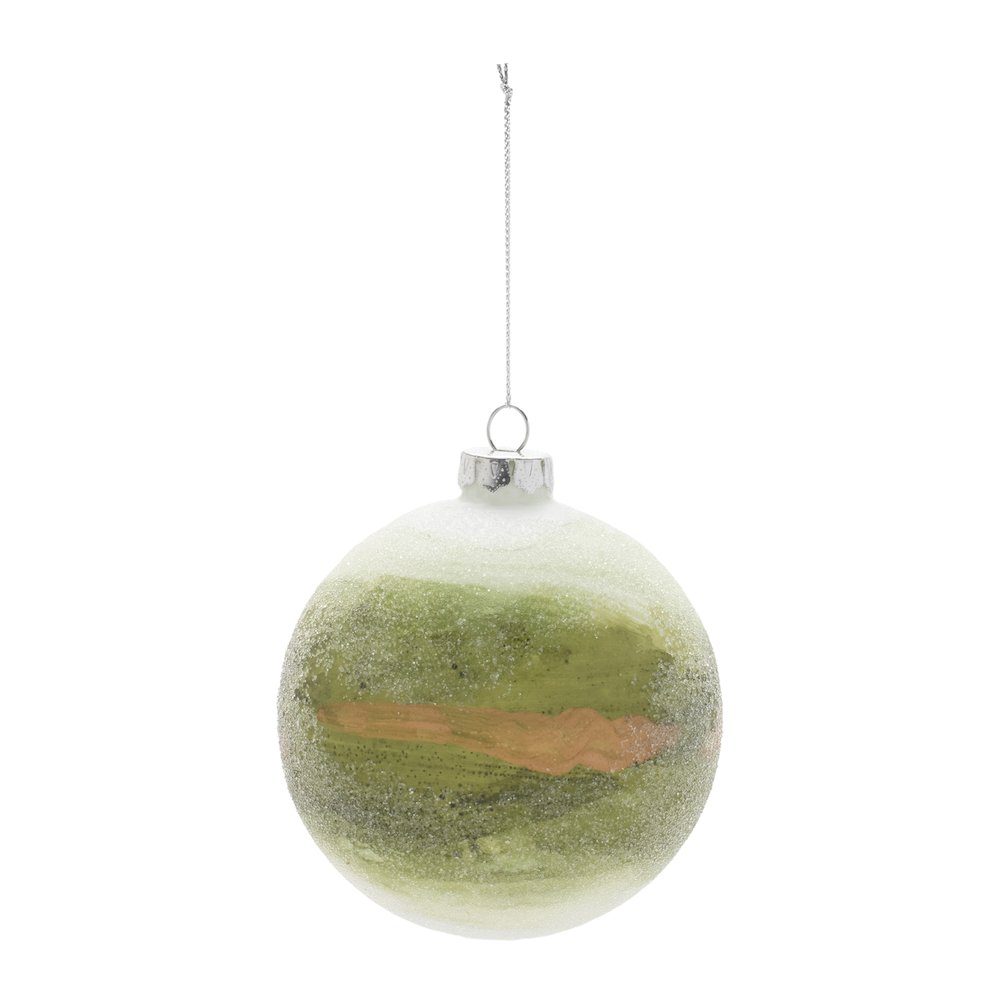 Beaded Glass Ball Ornament (Set of 6). Picture 3