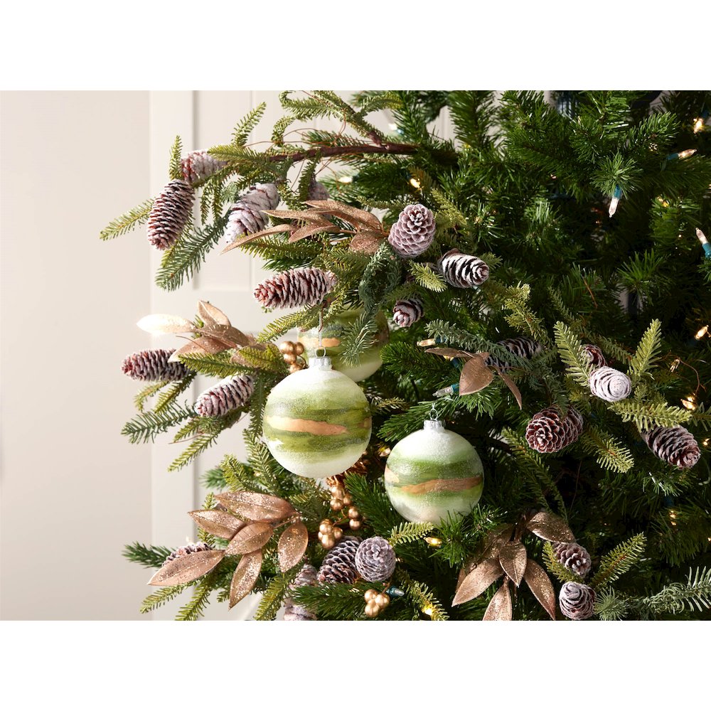 Beaded Glass Ball Ornament (Set of 6). Picture 5