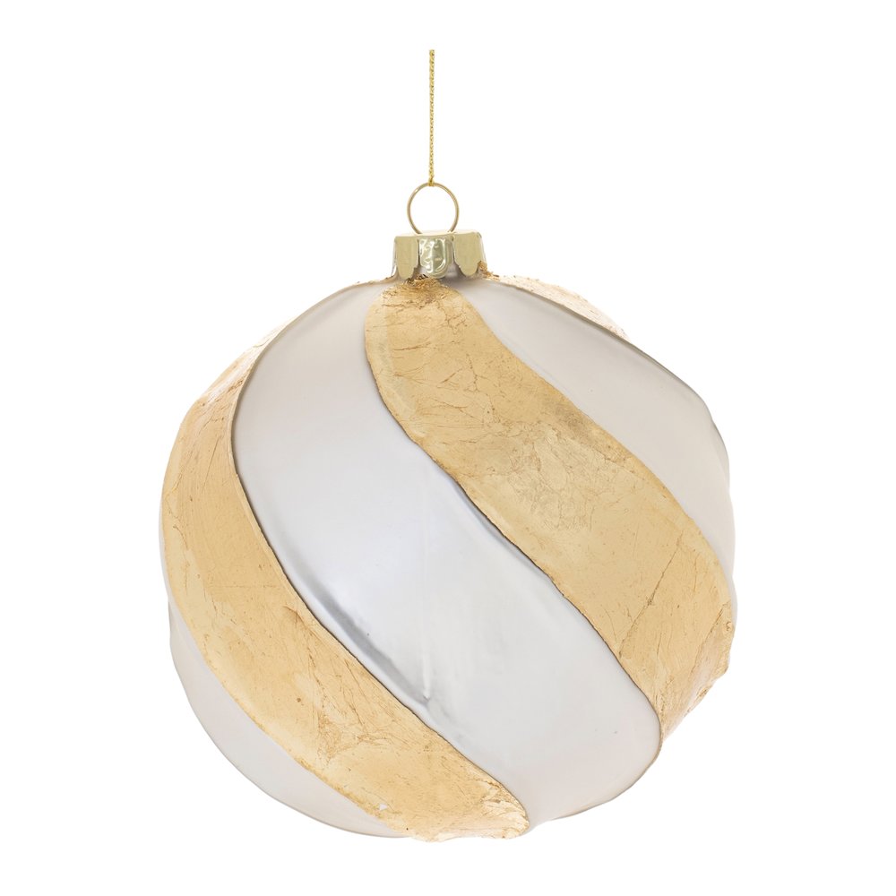 Distressed Glass Ball Ornament (Set of 6). Picture 3