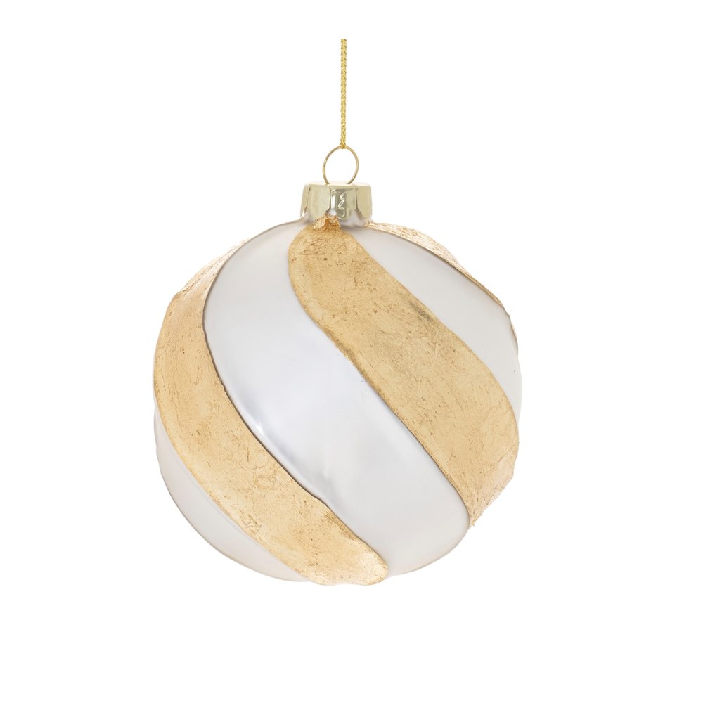 Distressed Glass Ball Ornament (Set of 6). Picture 4