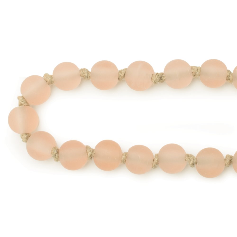 Frosted Glass Bead Garland (Set of 2). Picture 2