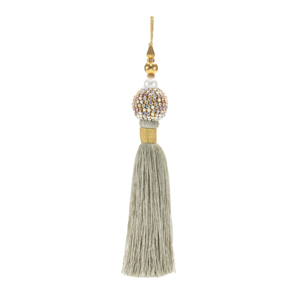 Jeweled Tassel Ornament (Set of 6). Picture 1