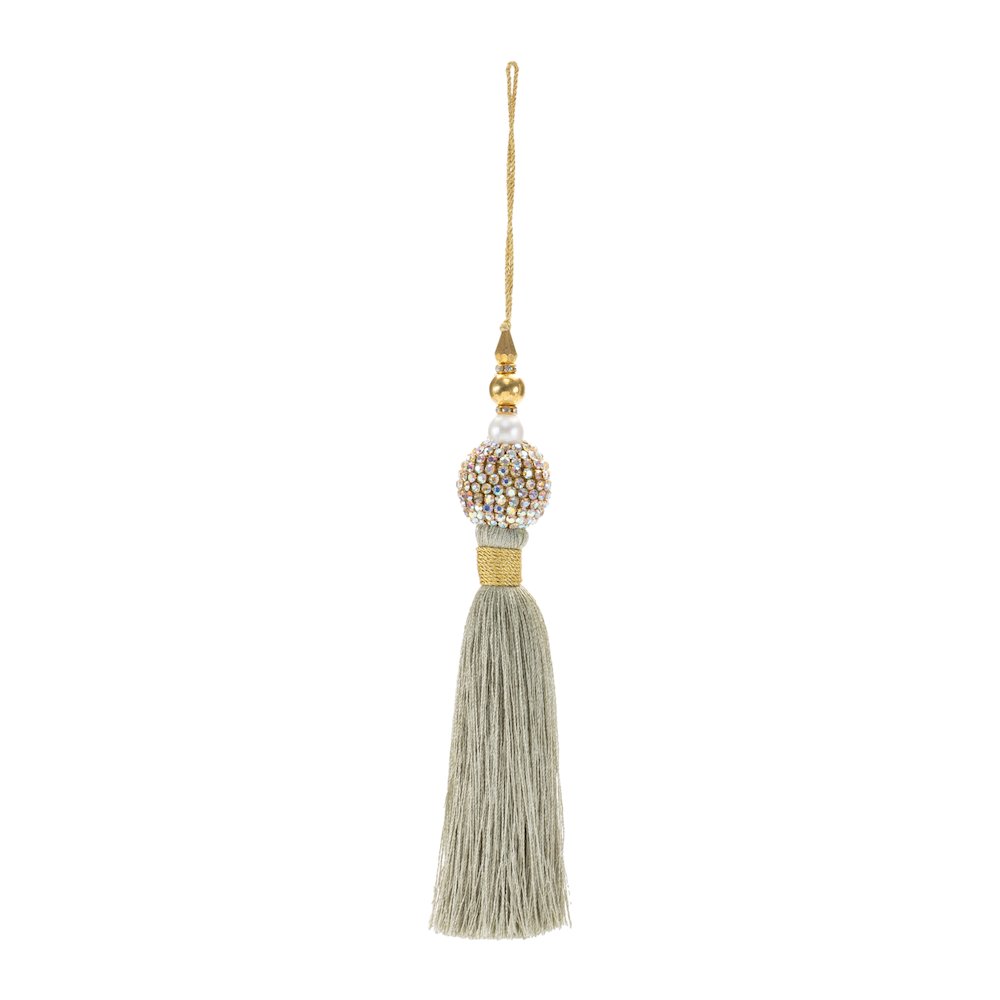 Jeweled Tassel Ornament (Set of 6). Picture 2