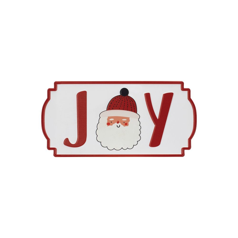 Metal Holiday Sentiment Plaque (Set of 3). Picture 2