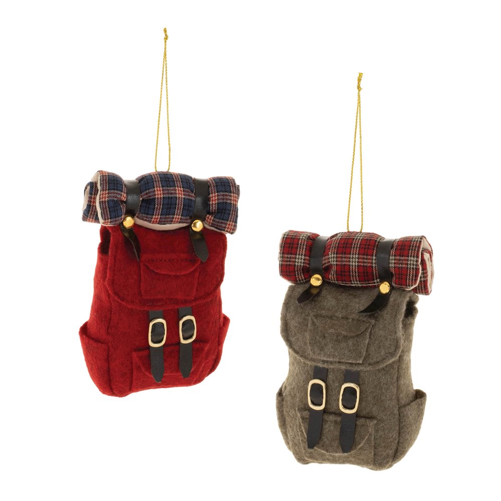 Hiking Backpack Ornament (Set of 12). Picture 1