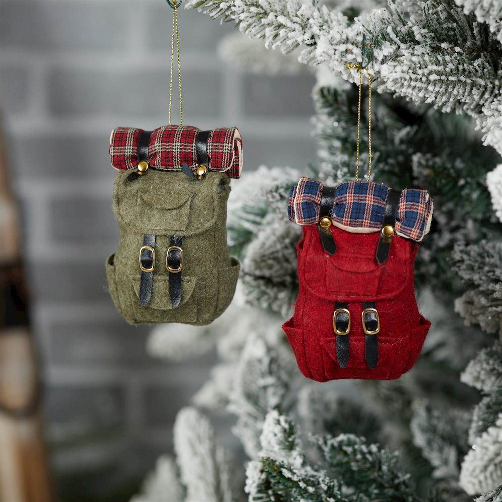Hiking Backpack Ornament (Set of 12). Picture 2