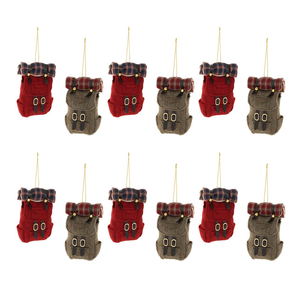 Hiking Backpack Ornament (Set of 12). Picture 7