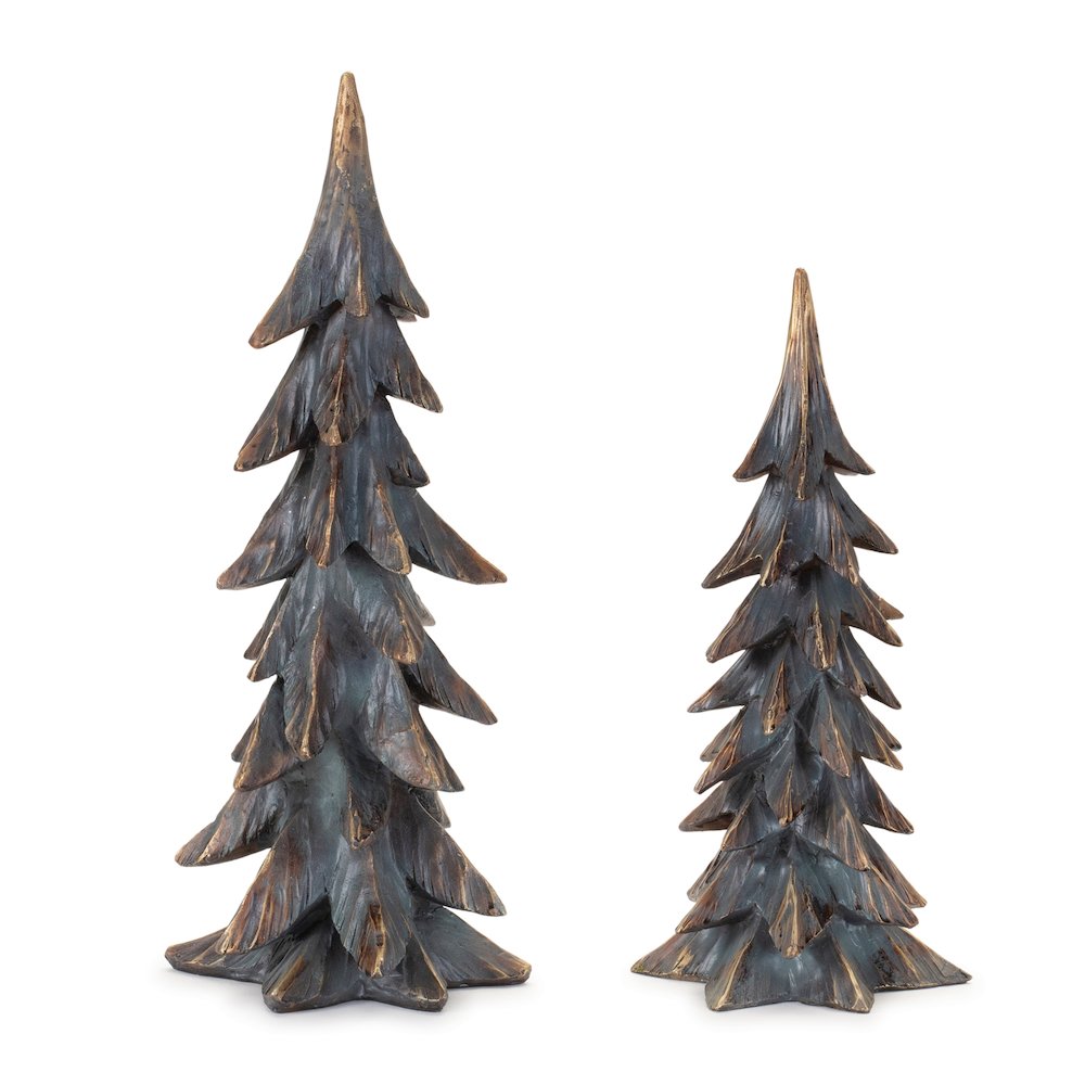 Holiday Pine Tree (Set of 2). Picture 1