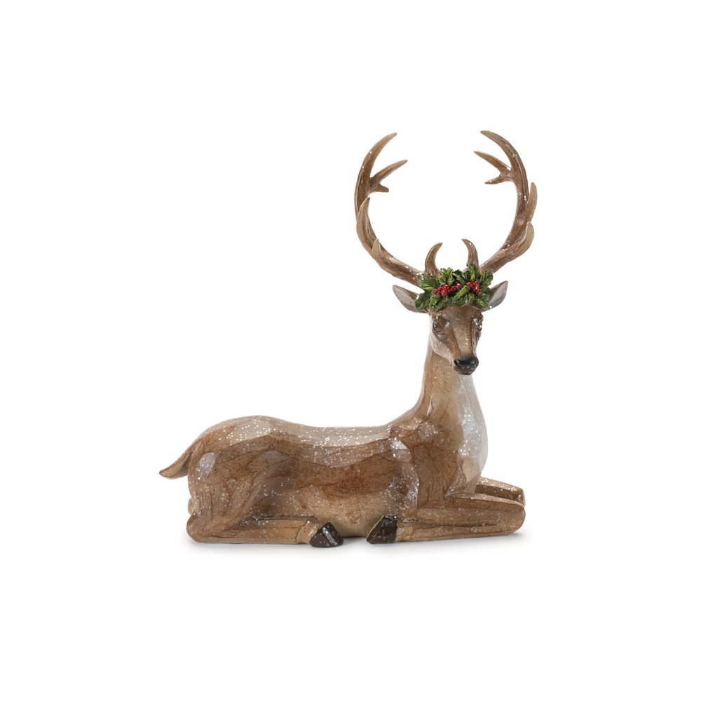 Holiday Deer Figurine (Set of 2). Picture 2