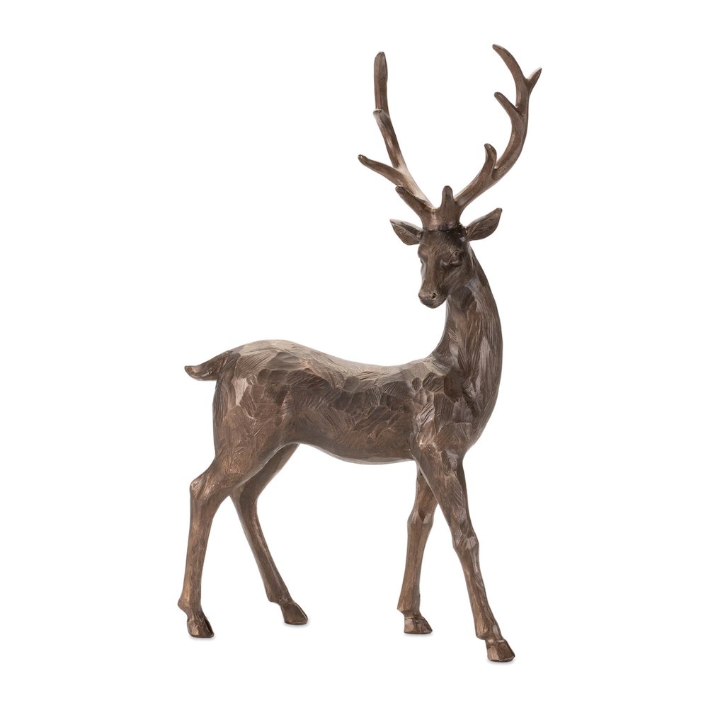 Winter Deer Figurine (Set of 2). Picture 3
