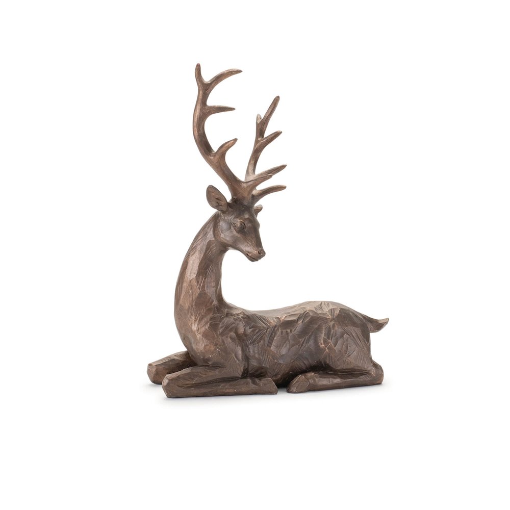 Winter Deer Figurine (Set of 2). Picture 4