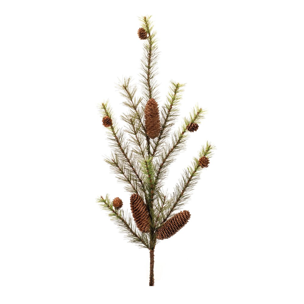 Pine and Pinecones Spray (Set of 6). Picture 1