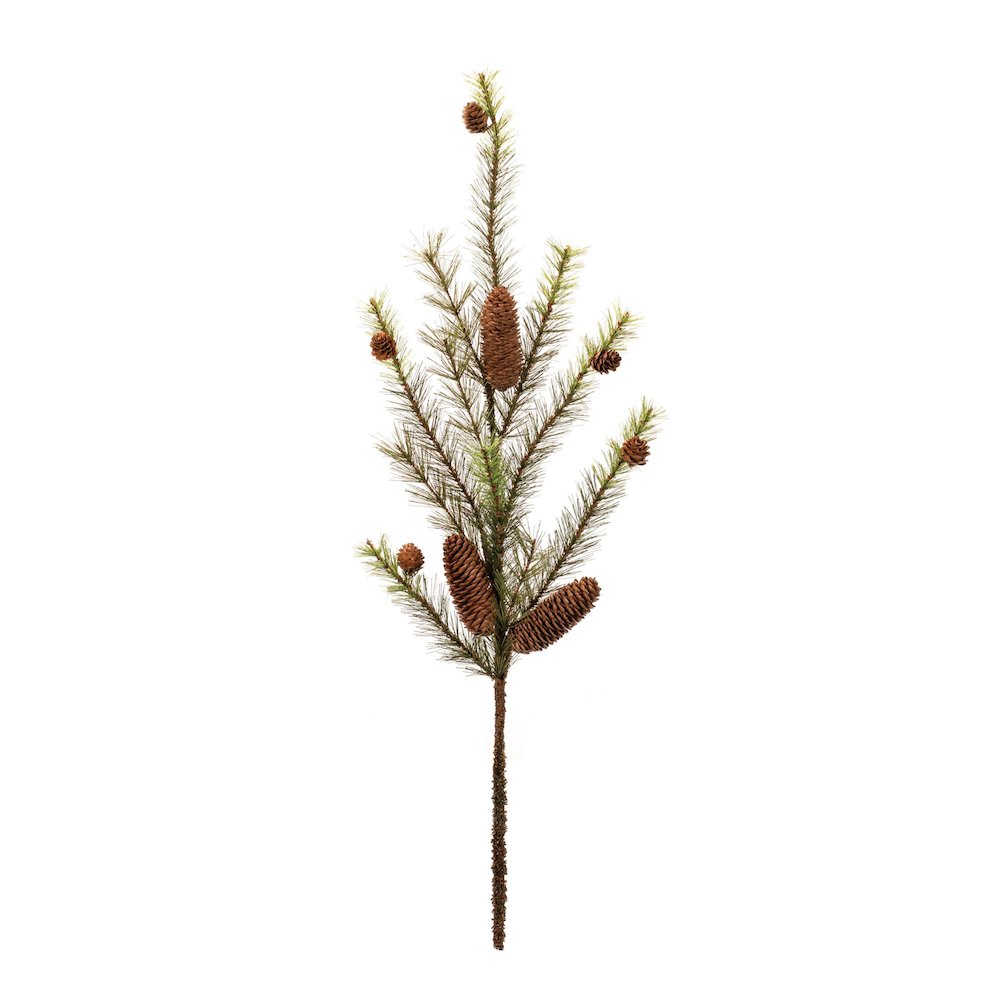 Pine and Pinecones Spray (Set of 6). Picture 2