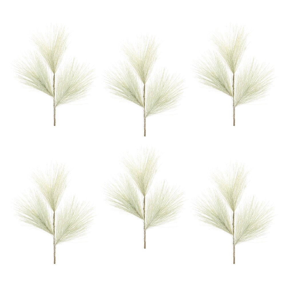 Long Needle Pine Spray (Set of 6). Picture 3