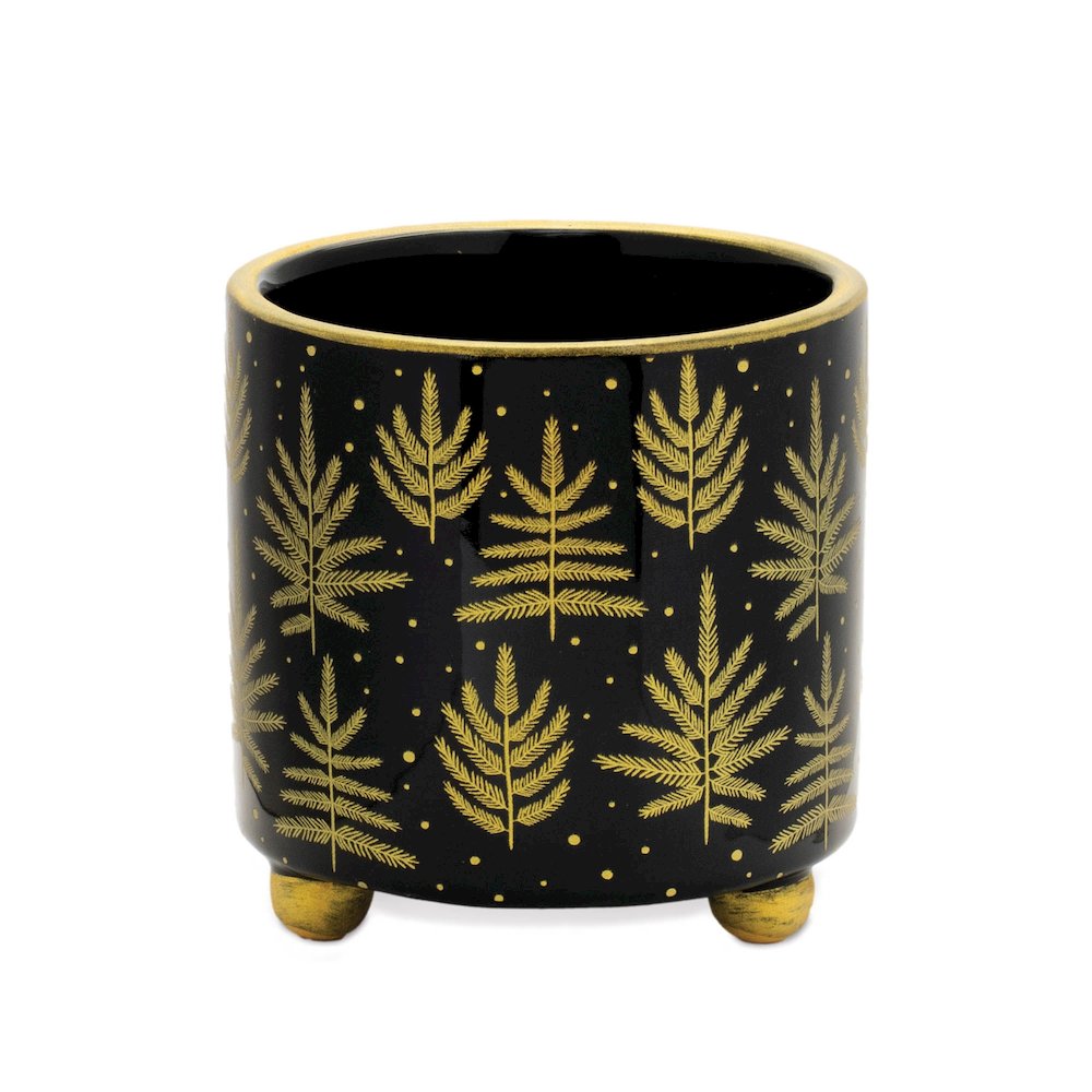 Footed Pine Tree Planter (Set of 2). Picture 3