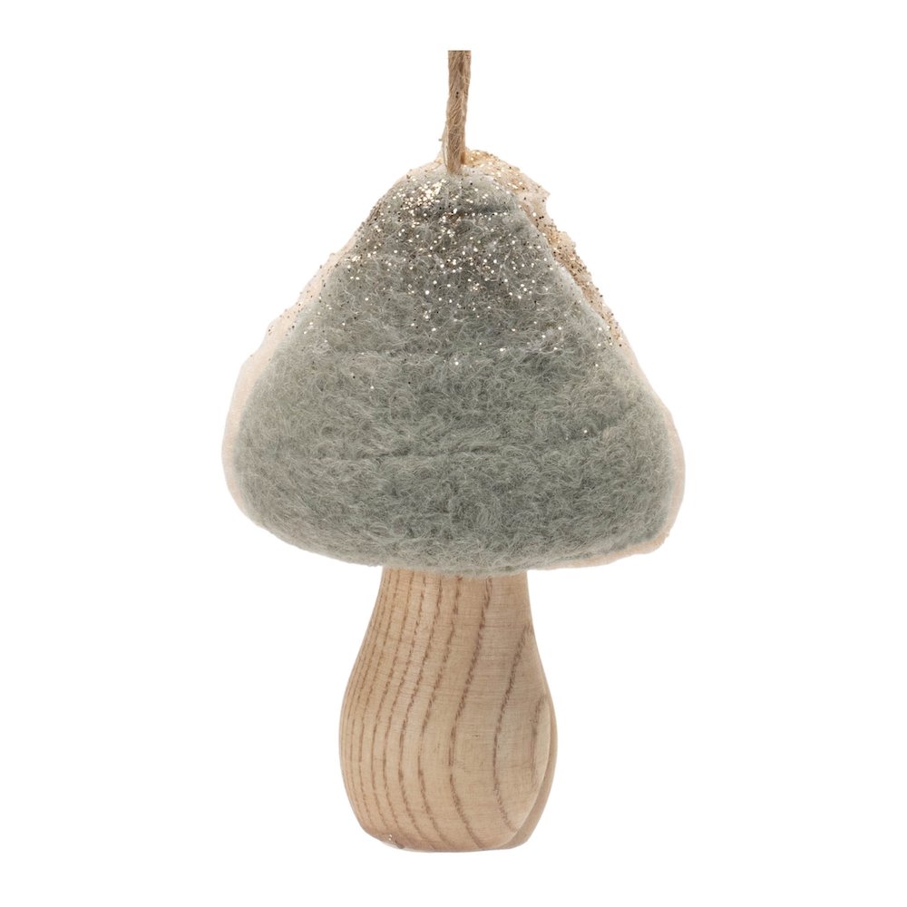 Felt Fabric Mushroom Ornament (Set of 12). Picture 3