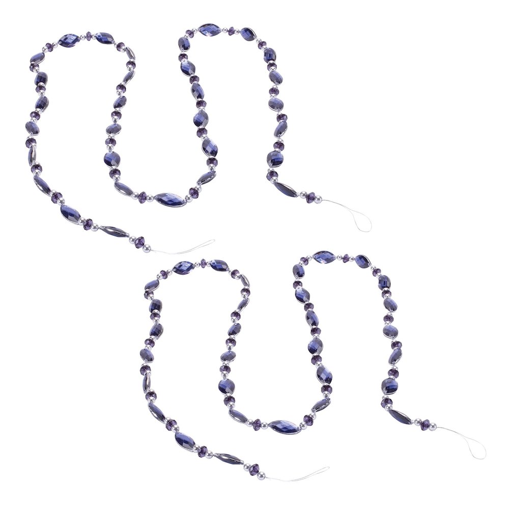 Jewel Bead String Garland (Set of 2). Picture 3