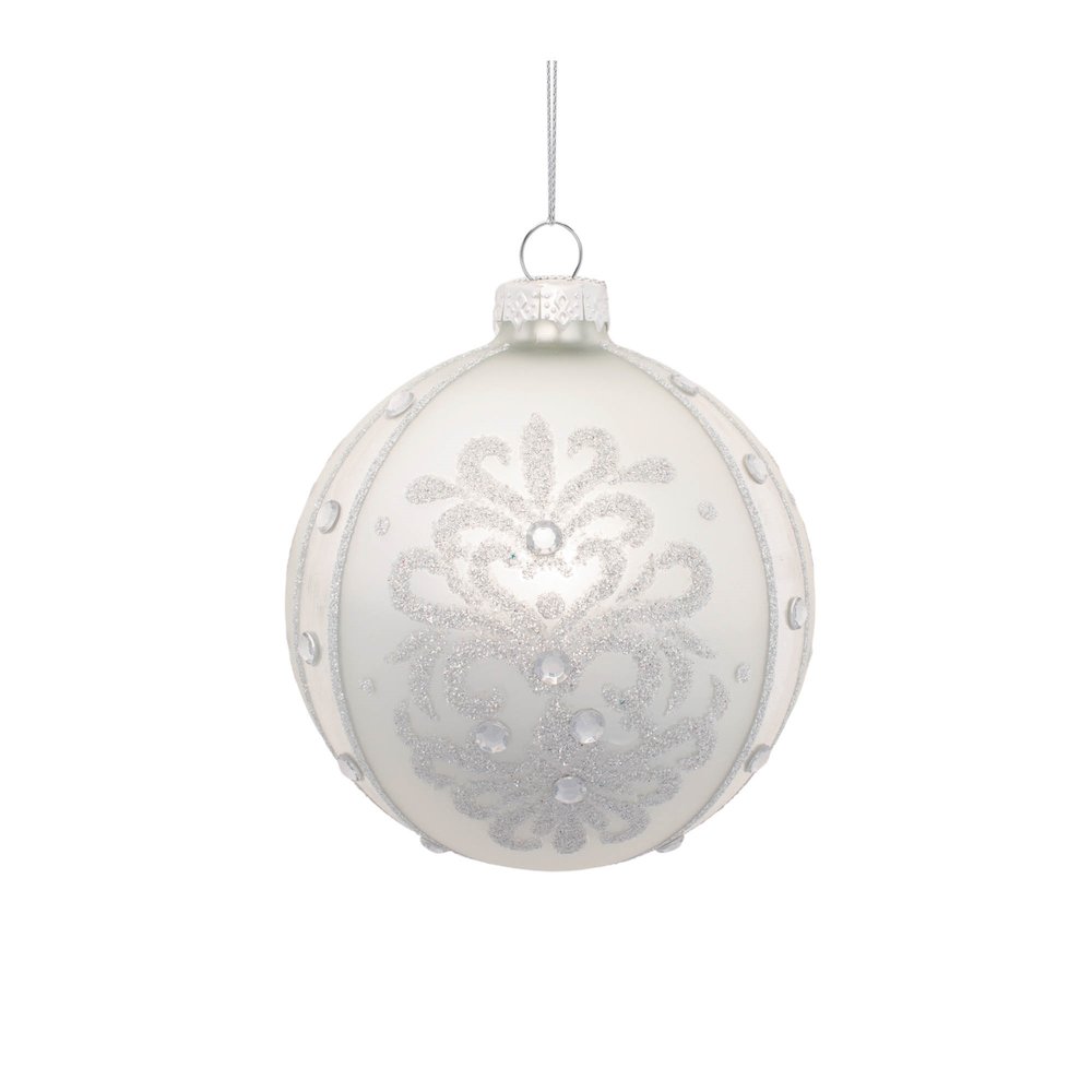 Glittered Ornaments (Set of 6). Picture 3