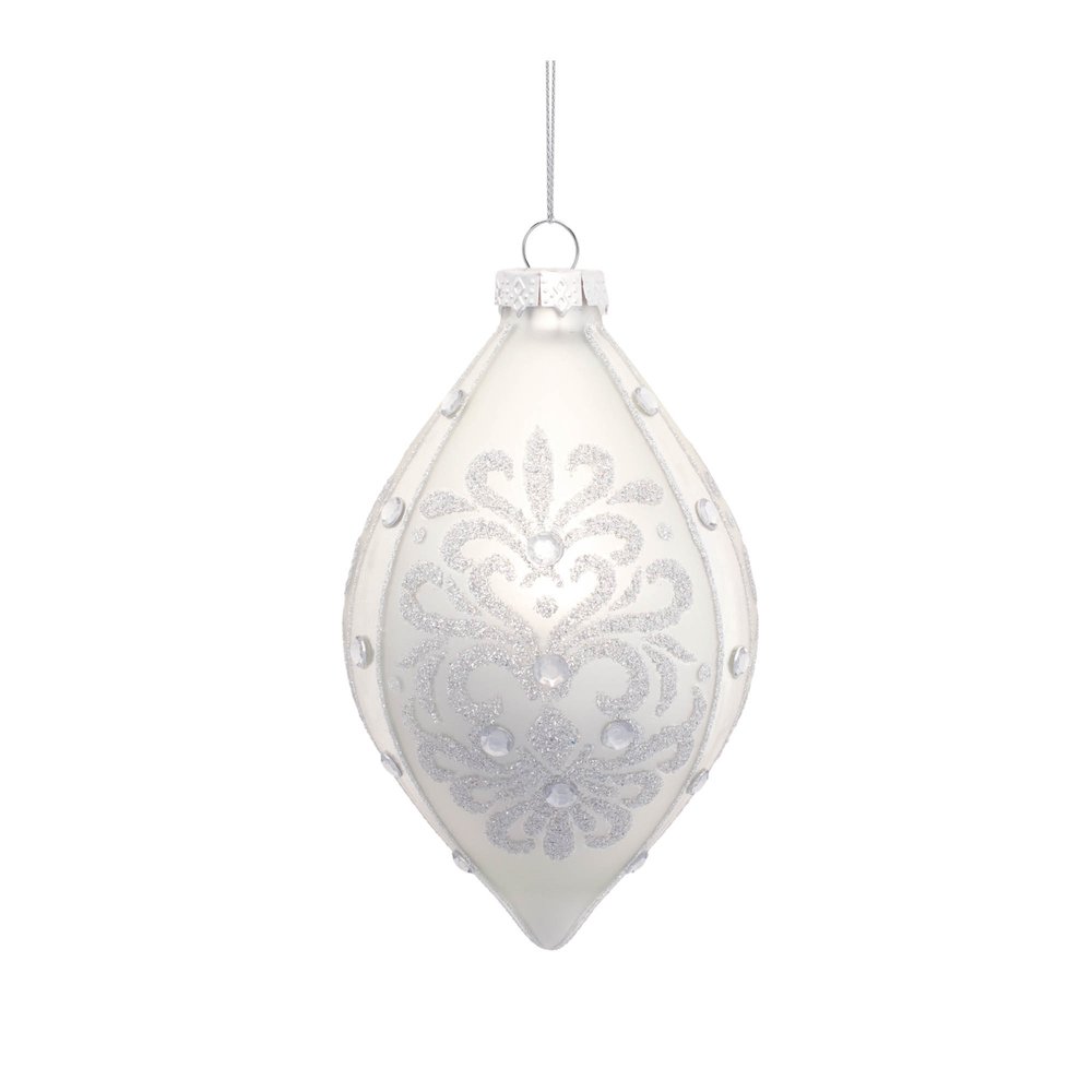 Glittered Ornaments (Set of 6). Picture 4